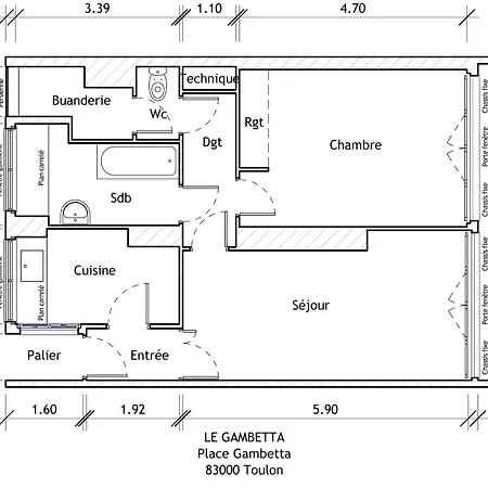 Le Gambetta By Interhome *