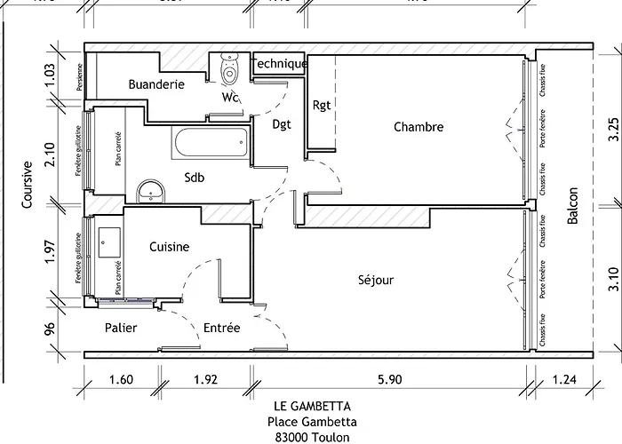 Le Gambetta By Interhome *